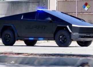 Tesla Cybertruck police cruiser looks ready for serious action tesla-cybertruck-police-cruiser-looks-ready-for-serious-action