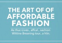 The Art of Affordable Fashion: Stylish Living Without Breaking the Bank