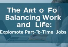 The Art of Balancing Work and Life: Exploring Remote Part-Time Jobs The Art of Balancing Work and Life: Exploring Remote Part-Time Jobs