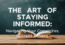 The Art of Staying Informed: Navigating the Complexities of Current Affairs