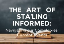 The Art of Staying Informed: Navigating the Complexities of Current Events