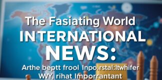 The Fascinating World of International News: An In-Depth Look at What's Important