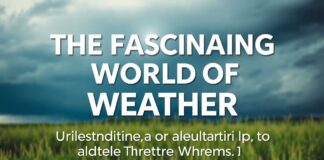 The Fascinating World of Weather: Understanding and Adapting to Nature's Whims