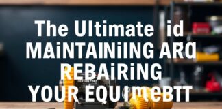 The Ultimate Guide to Maintaining and Repairing Your Equipment
