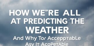 Why We're All Terrible at Predicting the Weather (And Why It's Acceptable)